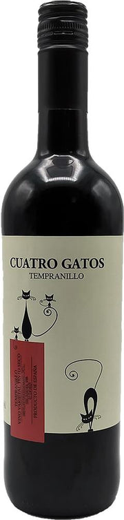 Cuatro Gatos Tempranillo 2019 (Spain) - Tempranillo - Black Market