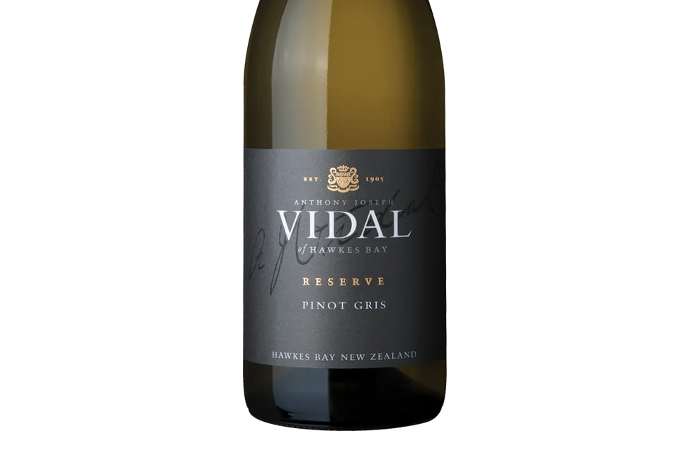 Vidal Reserve Hawke's Bay Pinot Gris 2020 - Pinot Gris - Black Market