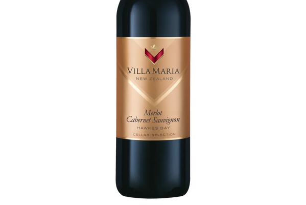 Villa Maria Cellar Selection Hawkes Bay Merlot Cabernet Sauvignon 2019 - Merlot - Black Market