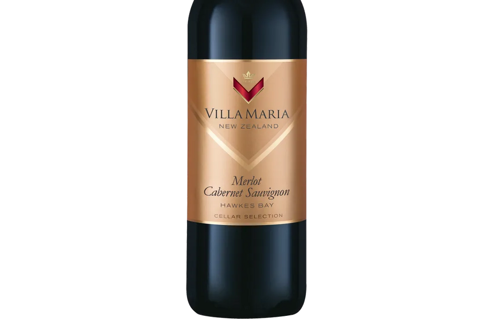 Villa Maria Cellar Selection Hawkes Bay Merlot Cabernet Sauvignon 2019 - Merlot - Black Market