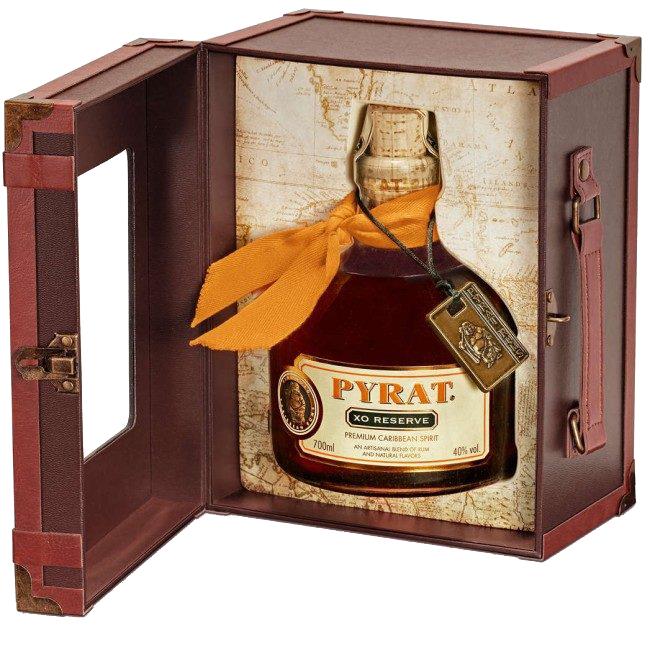 Pyrat XO Reserve Rum (Steam Trunk Gift Set) - Rum - Black Market