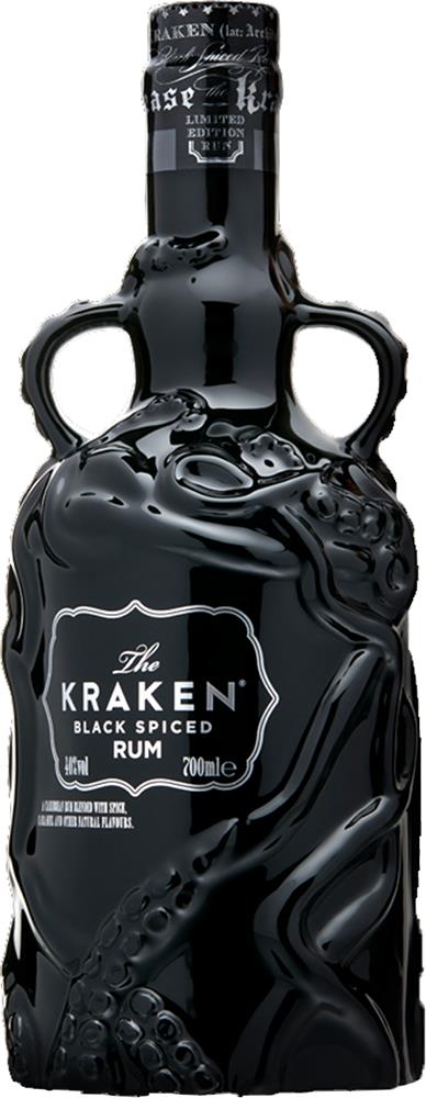 The Kraken Black Spiced Rum Ceramic Edition (700ml) (Black) - Rum - Black Market