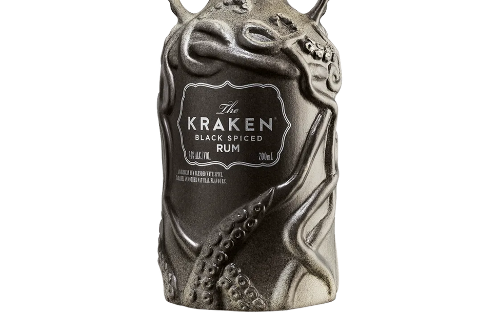 The Kraken Black Spiced Rum Ceramic Edition (700ml) (Grey) - Rum - Black Market