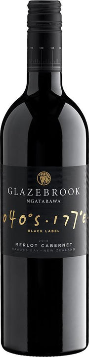 Glazebrook Hawkes Bay Merlot Cabernet 2018 - Merlot - Black Market