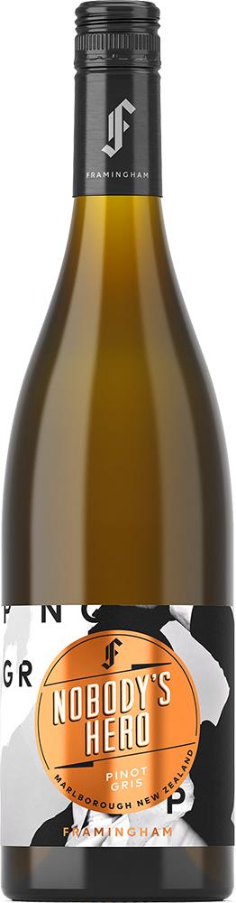 Framingham's 'Nobody's Hero' Marlborough Pinot Gris 2020 - Pinot Gris - Black Market