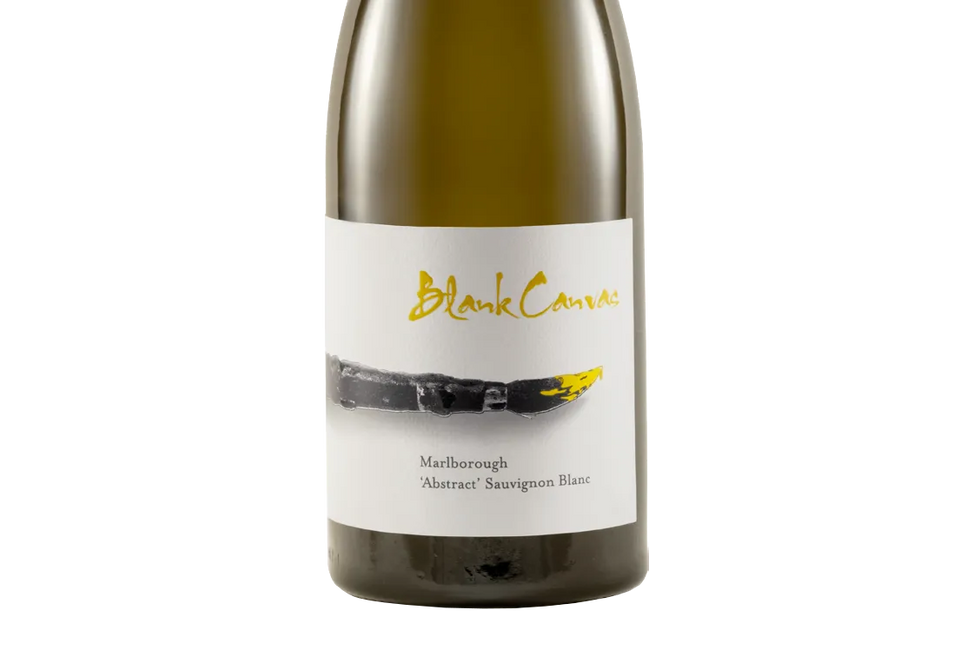 Blank Canvas Abstract Marlborough Sauvignon Blanc 2017 - Sauvignon Blanc - Black Market