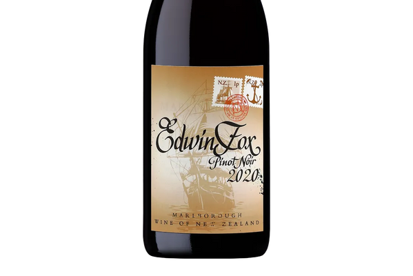 Edwin Fox Marlborough Pinot Noir 2020 - Pinot Noir - Black Market