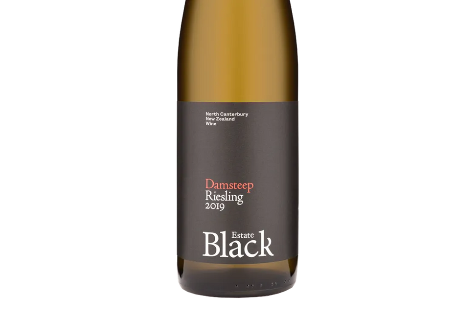 Black Estate Damsteep Waipara Riesling 2019 - Riesling - Black Market