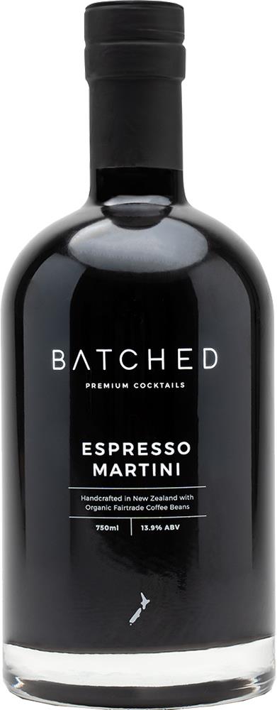 Batched Premium Cocktails Espresso Martini (750ml) - Martini - Black Market