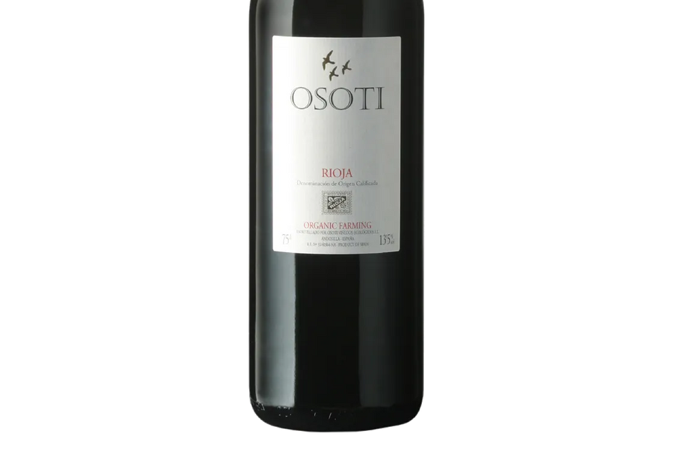 Osoti Organic Rioja 2019 (Spain) - Tempranillo - Black Market