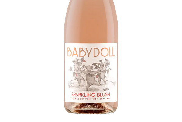 Babydoll Sparkling Blush Marlborough Pinot Gris 2020 - Pinot Gris - Black Market