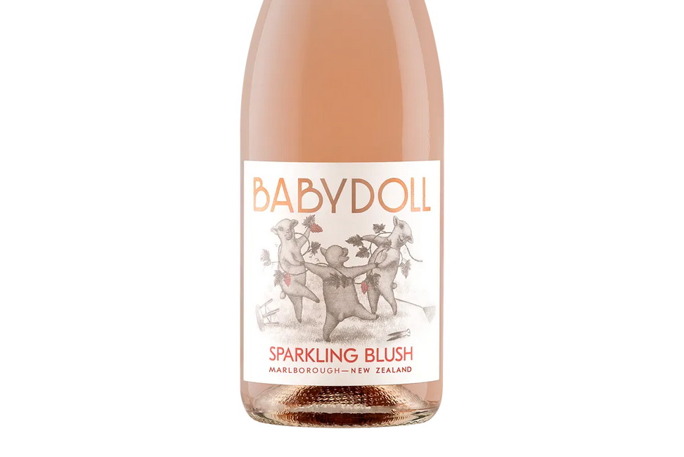 Babydoll Sparkling Blush Marlborough Pinot Gris 2020 - Pinot Gris - Black Market