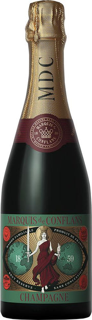 Marquis de Conflans Champagne Brut Reserve NV (France) - - Black Market
