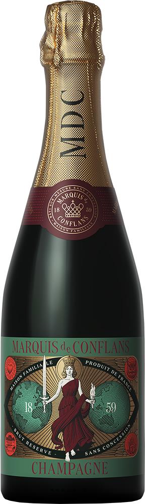 Marquis de Conflans Champagne Brut Reserve NV (France) - - Black Market