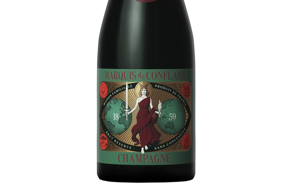 Marquis de Conflans Champagne Brut Reserve NV (France) - - Black Market