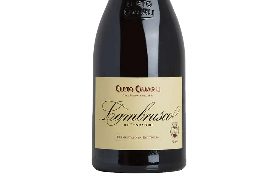 Lambrusco del Fondatore Chiarli NV (Italy) - Lambrusco - Black Market