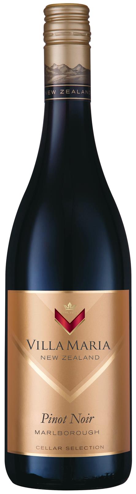 Villa Maria Cellar Selection Marlborough Pinot Noir 2019 - Pinot Noir - Black Market