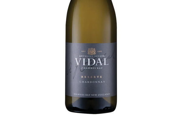 Vidal Reserve Hawkes Bay Chardonnay 2019 - Chardonnay - Black Market