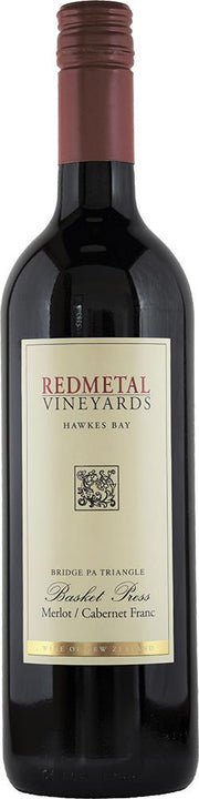 Red Metal 'Basket Press' Hawkes Bay Merlot Franc 2019 - Merlot - Black Market