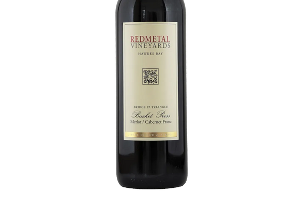 Red Metal 'Basket Press' Hawkes Bay Merlot Franc 2019 - Merlot - Black Market