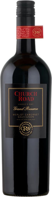 Church Road Grand Reserve Hawke's Bay Merlot Cabernet Sauvignon 2017 - Merlot - Black Market