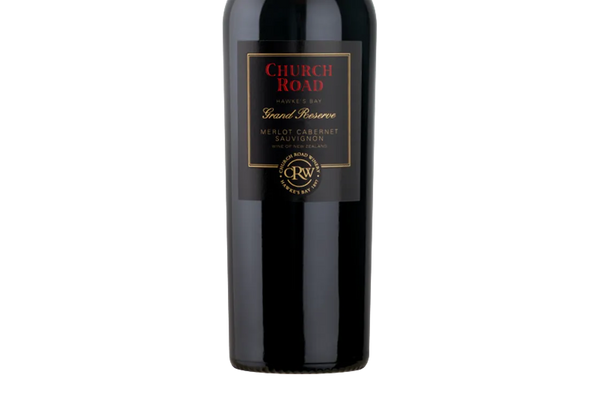 Church Road Grand Reserve Hawke's Bay Merlot Cabernet Sauvignon 2017 - Merlot - Black Market