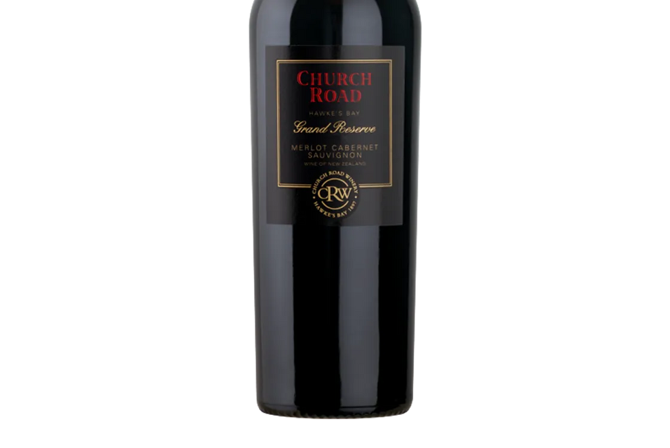Church Road Grand Reserve Hawke's Bay Merlot Cabernet Sauvignon 2017 - Merlot - Black Market
