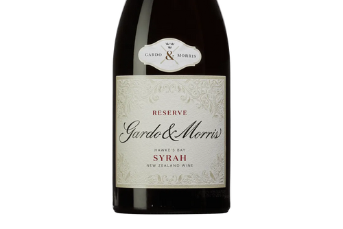 Gardo & Morris Reserve Hawke's Bay Syrah 2019 - Syrah - Black Market