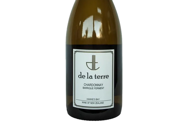 De La Terre Barrique Ferment Hawke's Bay Chardonnay 2019 - Chardonnay - Black Market