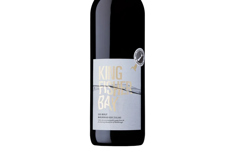 Kingfisher Bay Marlborough Merlot 2020 - Merlot - Black Market