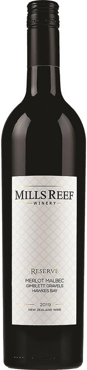 Mills Reef Reserve Gimblett Gravels Merlot Malbec 2019 - Merlot - Black Market