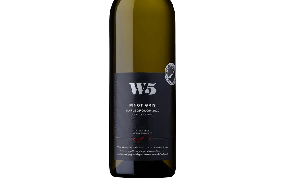 W5 Marlborough Pinot Gris 2020 - Pinot Gris - Black Market