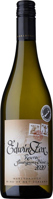 Edwin Fox Reserve Marlborough Sauvignon Blanc 2020 - Sauvignon Blanc - Black Market