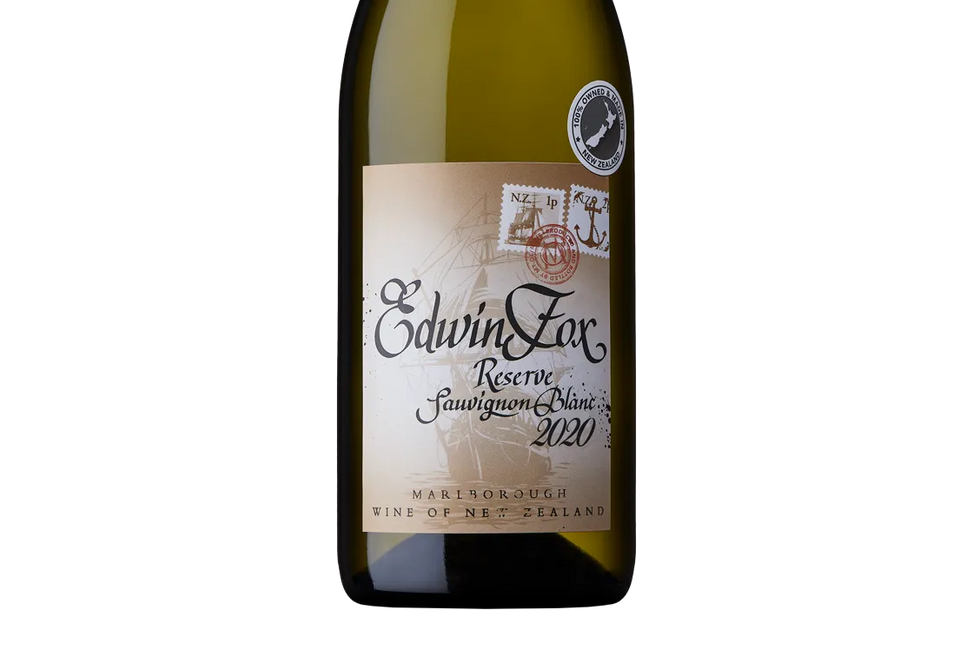 Edwin Fox Reserve Marlborough Sauvignon Blanc 2020 - Sauvignon Blanc - Black Market