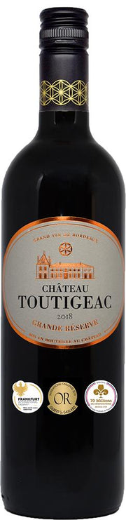 Château Toutigeac Grand Reserve Bordeaux Rouge 2018 (France) - Bordeaux Blend - Black Market