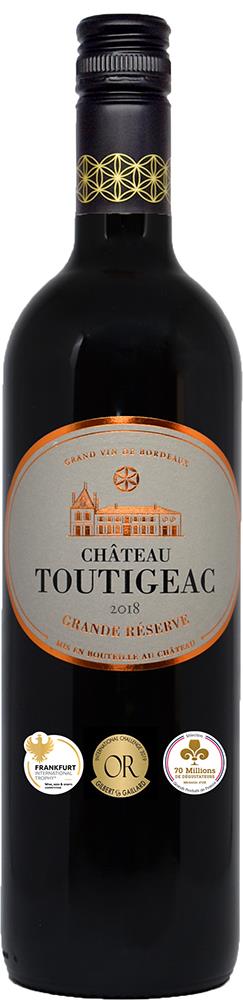 Château Toutigeac Grand Reserve Bordeaux Rouge 2018 (France) - Bordeaux Blend - Black Market