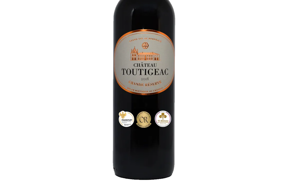 Château Toutigeac Grand Reserve Bordeaux Rouge 2018 (France) - Bordeaux Blend - Black Market
