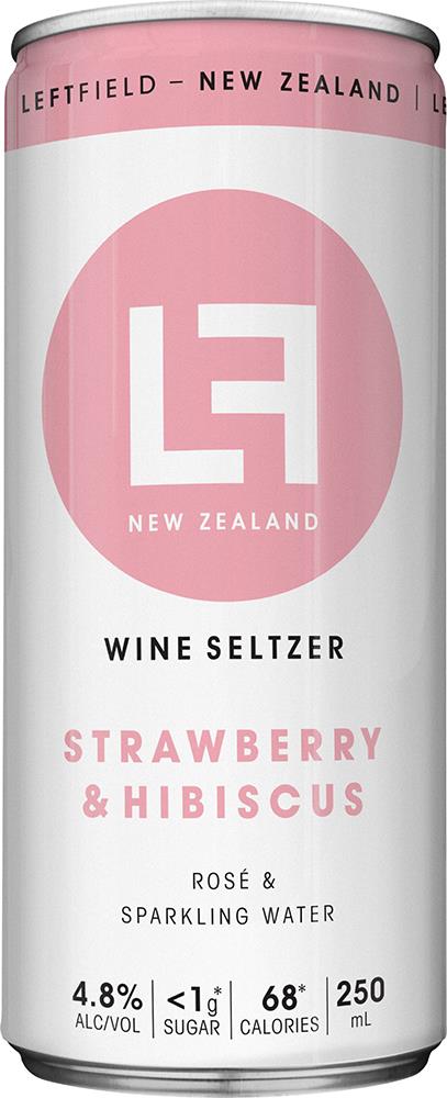 Leftfield Strawberry & Hibiscus Rosé Wine Seltzer NV (250ml) - - Black Market