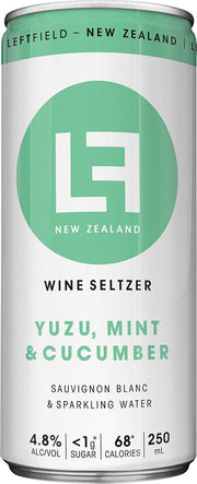 Leftfield Yuzu, Mint & Cucumber Sauvignon Blanc Wine Seltzer NV (250ml) - - Black Market