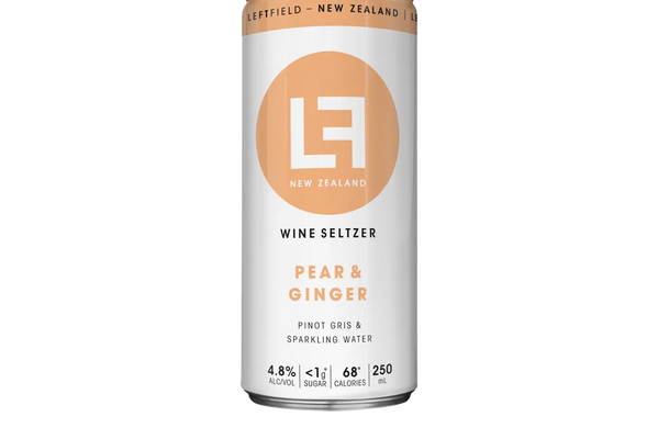 Leftfield Pear & Ginger Pinot Gris Wine Seltzer NV (250ml) - - Black Market