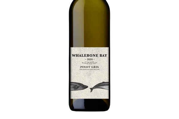 Whalebone Bay Marlborough Pinot Gris 2020 - Pinot Gris - Black Market