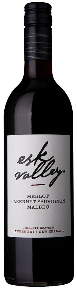 Esk Valley Gimblett Gravels Merlot Cabernet Sauvignon Malbec 2019 - Merlot - Black Market