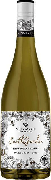 Villa Maria Earth Garden Organic Marlborough Sauvignon Blanc 2020 - Sauvignon Blanc - Black Market