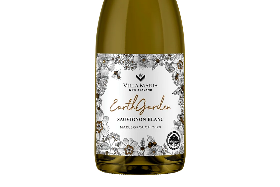 Villa Maria Earth Garden Organic Marlborough Sauvignon Blanc 2020 - Sauvignon Blanc - Black Market