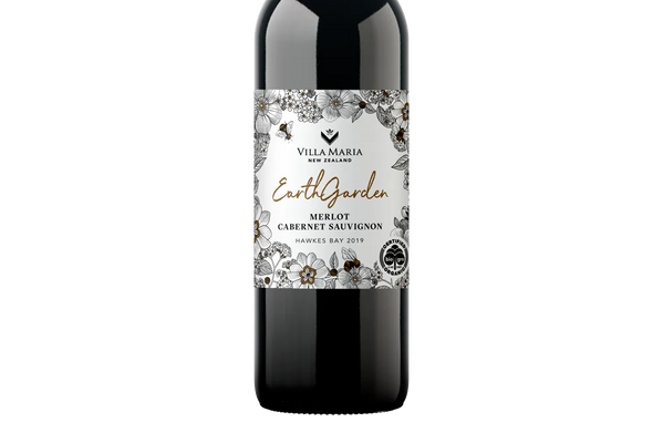 Villa Maria Earth Garden Organic Hawkes Bay Merlot Cabernet Sauvignon 2019 - Merlot - Black Market