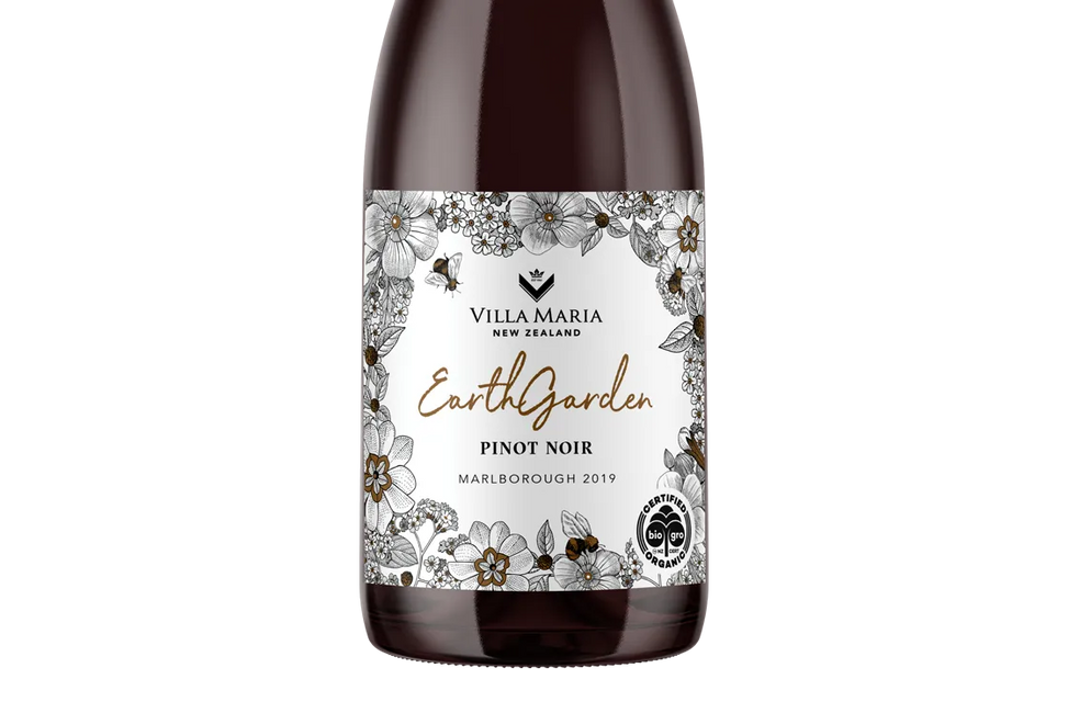 Villa Maria Earth Garden Organic Marlborough Pinot Noir 2019 - Pinot Noir - Black Market