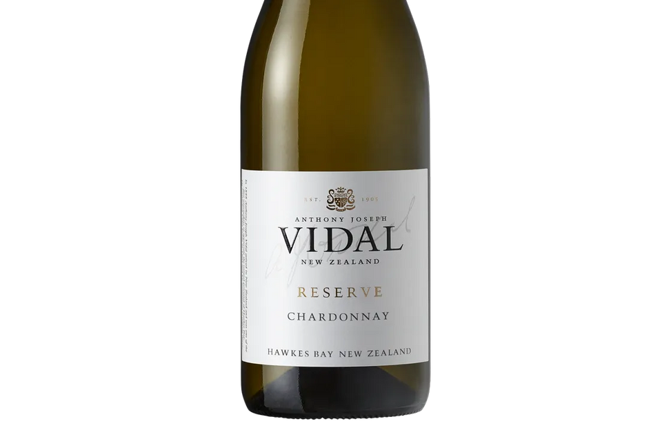 Vidal Reserve Hawke's Bay Chardonnay 2020 - Chardonnay - Black Market