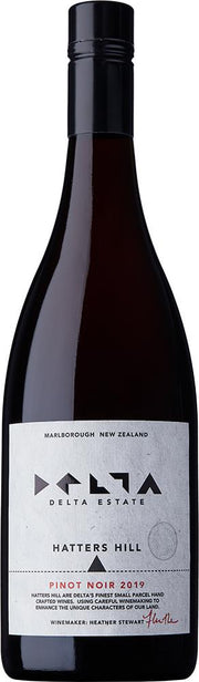 Delta Hatters Hill Single Vineyard Marlborough Pinot Noir 2019 - Pinot Noir - Black Market