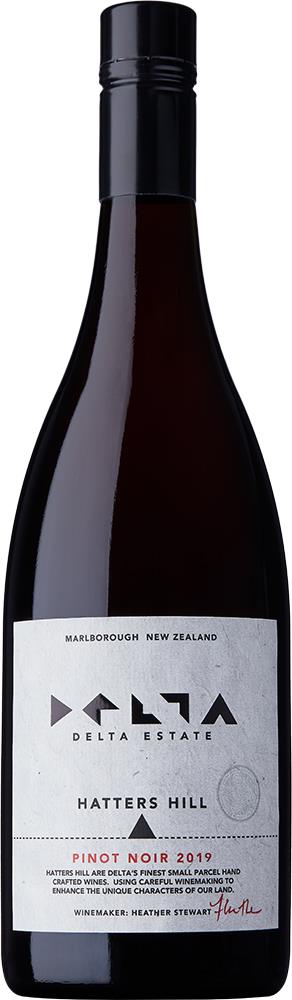 Delta Hatters Hill Single Vineyard Marlborough Pinot Noir 2019 - Pinot Noir - Black Market