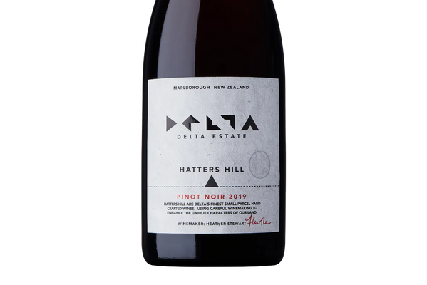 Delta Hatters Hill Single Vineyard Marlborough Pinot Noir 2019 - Pinot Noir - Black Market